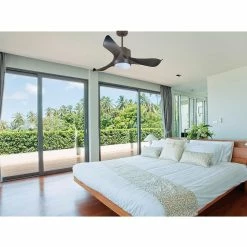 Bon marché 🤩 Klassfan Ventilateur de plafond Réversible Lumière Thermostat Dimmable Wifi Moteur à courant continu Toits en pente Télécommande Scénarios Lumi 🎁 -Optonica Soldes 8435525607519 4