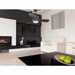 Bon marché 🤩 Klassfan Ventilateur de plafond Réversible Lumière Thermostat Dimmable Wifi Moteur à courant continu Toits en pente Télécommande Scénarios Lumi 🎁 -Optonica Soldes 8435525607519 7