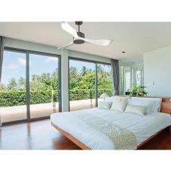 Sortie 🎁 Klassfan Ventilateur de plafond Réversible Thermostat Wifi Moteur à courant continu Toits en pente Télécommande Scénarios Adaptateur 2/3 Lames ⌛ -Optonica Soldes 8435525607526 7