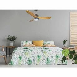 Sortie 🤩 Klassfan Ventilateur de plafond Réversible Lumière Thermostat Dimmable Wifi Moteur à courant continu Toits en pente Télécommande Scénarios Lumi 👏 -Optonica Soldes 8435525607601 7