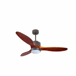 Vente flash 🔥 Klassfan Ventilateur de plafond Réversible Lumière Thermostat Dimmable Wifi Moteur à courant continu Toits en pente Télécommande Scénarios Lumi ✔️