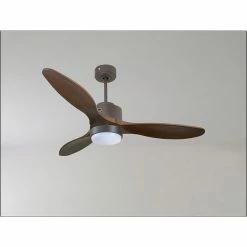 Vente flash 🔥 Klassfan Ventilateur de plafond Réversible Lumière Thermostat Dimmable Wifi Moteur à courant continu Toits en pente Télécommande Scénarios Lumi ✔️ -Optonica Soldes 8435525607625 5