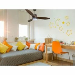 Vente flash 🔥 Klassfan Ventilateur de plafond Réversible Lumière Thermostat Dimmable Wifi Moteur à courant continu Toits en pente Télécommande Scénarios Lumi ✔️ -Optonica Soldes 8435525607625 7