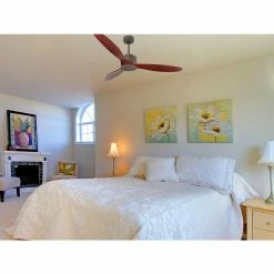 Acheter 🔔 Klassfan Ventilateur de plafond Réversible Thermostat Wifi Moteur à courant continu Toits en pente Télécommande Scénarios Hypersilence Mémoire 🎁 -Optonica Soldes 8435525607632 5