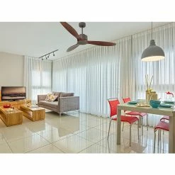 Acheter 🔔 Klassfan Ventilateur de plafond Réversible Thermostat Wifi Moteur à courant continu Toits en pente Télécommande Scénarios Hypersilence Mémoire 🎁 -Optonica Soldes 8435525607632 7