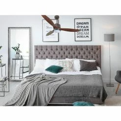 Bon marché ✨ Klassfan Ventilateur de plafond Réversible Lumière Thermostat Dimmable Wifi Moteur à courant continu Toits en pente Télécommande Scénarios Lumi 🎉 -Optonica Soldes 8435525607649 7