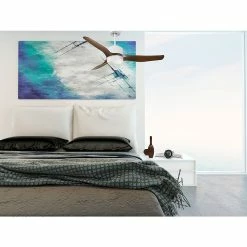 Meilleure affaire ⌛ Klassfan Ventilateur de plafond Réversible Lumière Thermostat Dimmable Wifi Moteur à courant continu Toits en pente Télécommande Scénarios Lumi ✨ -Optonica Soldes 8435525608462 7