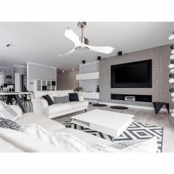 Meilleure vente 👏 Klassfan Ventilateur de plafond Réversible Thermostat Wifi Moteur à courant continu Toits en pente Télécommande Scénarios Adaptateur 2/3 Lames 👏 -Optonica Soldes 8435525608660 7