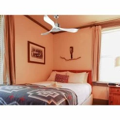 Le moins cher 🎁 Klassfan Ventilateur de plafond Réversible Thermostat Wifi Moteur à courant continu Toits en pente Télécommande Scénarios Adaptateur 2/3 Lames 🥰 -Optonica Soldes 8435525608677 5