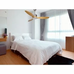 Nouveau 🥰 Klassfan Ventilateur de plafond Réversible Thermostat Wifi Moteur à courant continu Toits en pente Télécommande Scénarios Hypersilence Mémoire 🥰 -Optonica Soldes 8435525608691 6