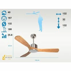 Tout neuf đ Klassfan Ventilateur de plafond RĂ©versible Thermostat Wifi Moteur Ă courant continu Toits en pente TĂ©lĂ©commande ScĂ©narios Hypersilence MĂ©moire â 9 Tout neuf đ Klassfan Ventilateur de plafond RĂ©versible Thermostat Wifi Moteur Ă courant continu Toits en pente TĂ©lĂ©commande ScĂ©narios Hypersilence MĂ©moire â -Optonica Soldes 8435525608714 7