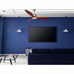 Meilleure affaire ⌛ Klassfan Ventilateur de plafond Réversible Thermostat Wifi Moteur à courant continu Toits en pente Télécommande Scénarios Hypersilence Mémoire ❤️ -Optonica Soldes 8435525608738 6