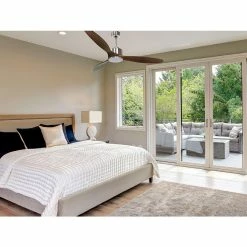 Remise 😍 Klassfan Ventilateur de plafond Réversible Thermostat Wifi Moteur à courant continu Toits en pente Télécommande Scénarios Hypersilence Mémoire 🥰 -Optonica Soldes 8435525608769 6