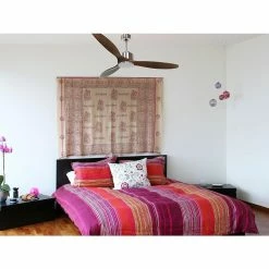 Remise 😍 Klassfan Ventilateur de plafond Réversible Thermostat Wifi Moteur à courant continu Toits en pente Télécommande Scénarios Hypersilence Mémoire 🥰 -Optonica Soldes 8435525608769 7