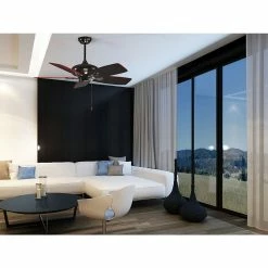 Meilleure vente 😀 Purline Ventilateur de plafond 50W réversible 👏 -Optonica Soldes 8436545094396 4