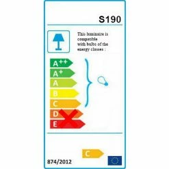 Vente flash 💯 Homemania Lampe de suspension Metal Black - Noir, or - 25 x 25 x 138 cm 👍 -Optonica Soldes 8681465296799 5