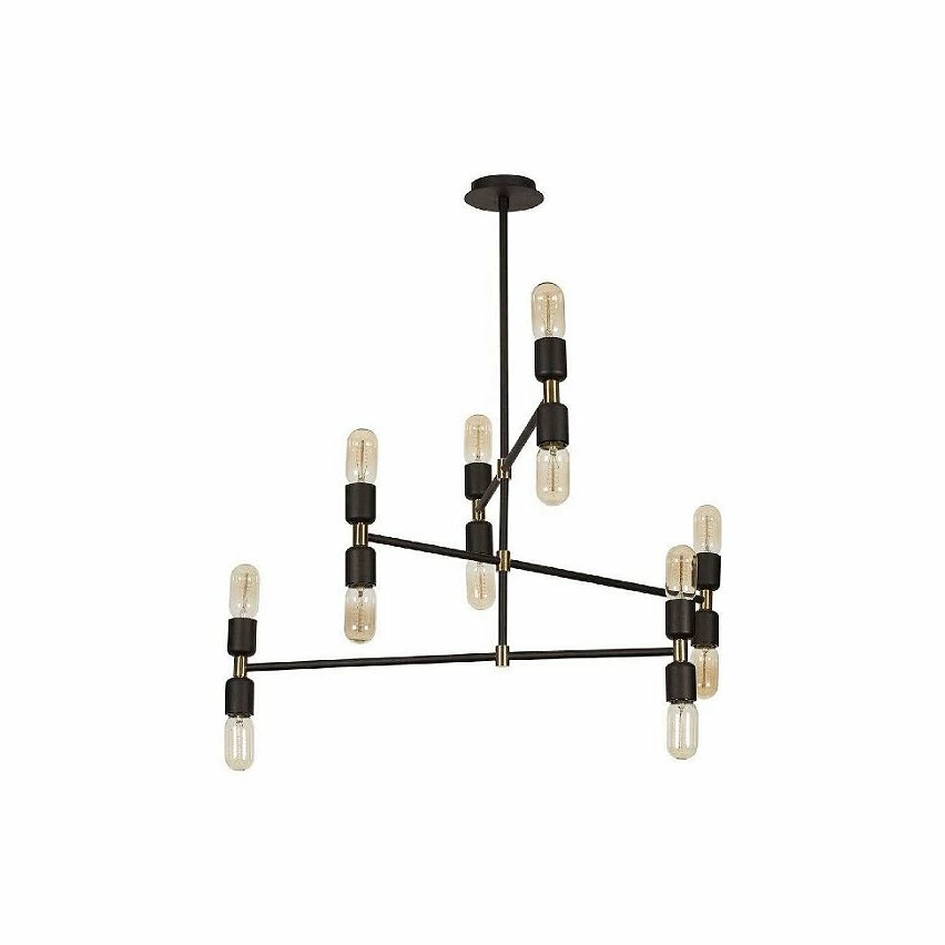 Nouveau 👍 Homemania Lampe de suspension zig-zag - Noir, or - 78 x 78 x 71 cm 👍 1 Nouveau 👍 Homemania Lampe de suspension zig-zag - Noir, or - 78 x 78 x 71 cm 👍