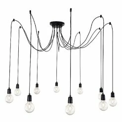 Tout neuf đ HOMEMANIA Lampe Ă Suspension Wire - Noir - 180 x 180 x 93 cm đ 6 Tout neuf đ HOMEMANIA Lampe Ă Suspension Wire - Noir - 180 x 180 x 93 cm đ -Optonica Soldes 8681847125426 3