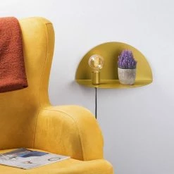 Le moins cher đ HOMEMANIA Lampe Murale Shelfie - Or - 40 x 20 x 20 cm đ„° 6 Le moins cher đ HOMEMANIA Lampe Murale Shelfie - Or - 40 x 20 x 20 cm đ„° -Optonica Soldes 8681847125501 3