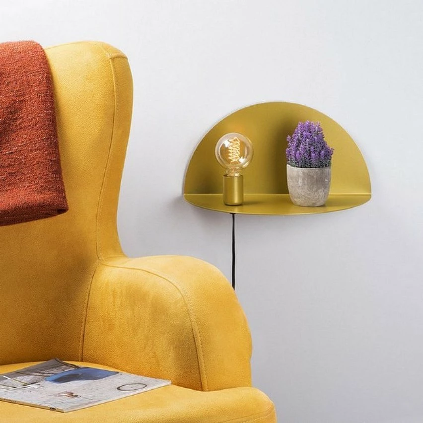 Le moins cher đ HOMEMANIA Lampe Murale Shelfie - Or - 40 x 20 x 20 cm đ„° 3 Le moins cher đ HOMEMANIA Lampe Murale Shelfie - Or - 40 x 20 x 20 cm đ„° â Image 3