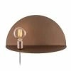 Le moins cher 🛒 HOMEMANIA Lampe Murale Shelfie - Cuivre - 50 x 25 x 25 cm 🧨