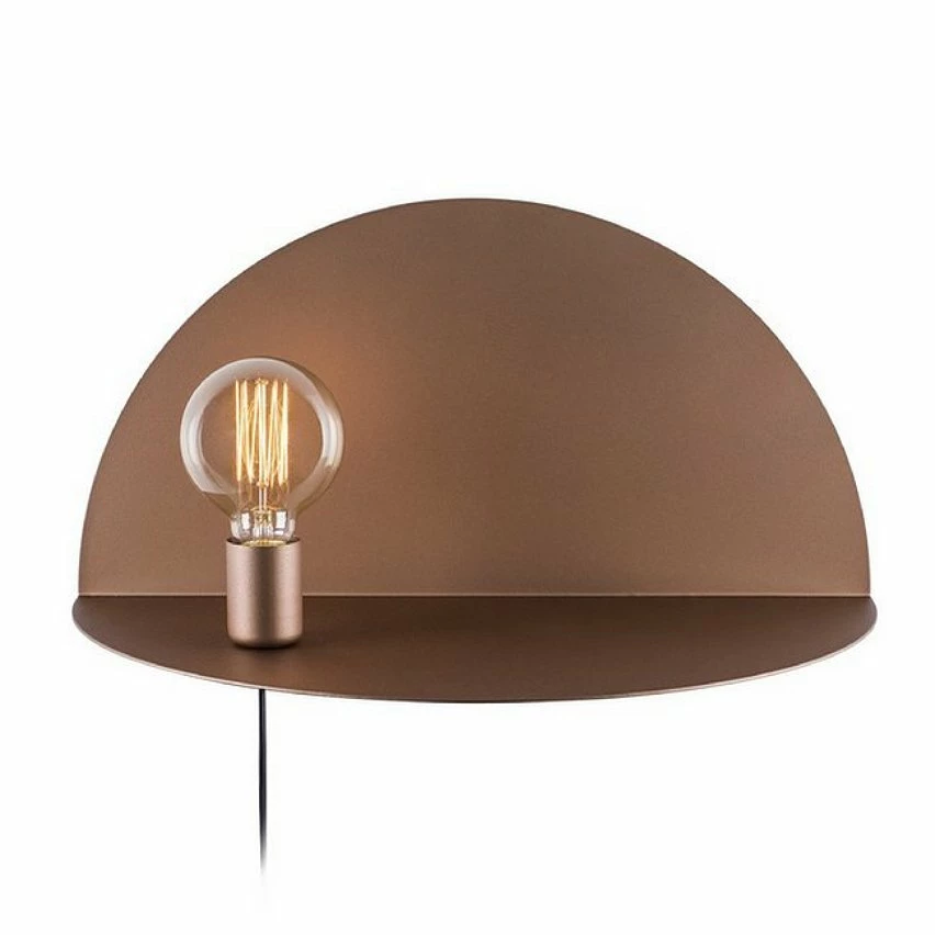 Le moins cher 🛒 HOMEMANIA Lampe Murale Shelfie - Cuivre - 50 x 25 x 25 cm 🧨 1 Le moins cher 🛒 HOMEMANIA Lampe Murale Shelfie - Cuivre - 50 x 25 x 25 cm 🧨