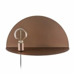 Le moins cher 🛒 HOMEMANIA Lampe Murale Shelfie - Cuivre - 50 x 25 x 25 cm 🧨 5 Le moins cher 🛒 HOMEMANIA Lampe Murale Shelfie - Cuivre - 50 x 25 x 25 cm 🧨 -Optonica Soldes 8681847125532 2