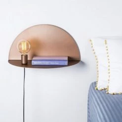 Le moins cher 🛒 HOMEMANIA Lampe Murale Shelfie - Cuivre - 50 x 25 x 25 cm 🧨 7 Le moins cher 🛒 HOMEMANIA Lampe Murale Shelfie - Cuivre - 50 x 25 x 25 cm 🧨 -Optonica Soldes 8681847125532 4