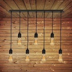 Acheter đ HOMEMANIA Lampe Ă Suspension Fallby - Noir - 80 x 10 x 93 cm đ€© 6 Acheter đ HOMEMANIA Lampe Ă Suspension Fallby - Noir - 80 x 10 x 93 cm đ€© -Optonica Soldes 8681847142058 3