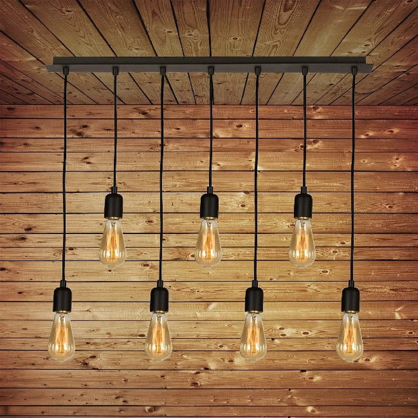 Acheter đ HOMEMANIA Lampe Ă Suspension Fallby - Noir - 80 x 10 x 93 cm đ€© 3 Acheter đ HOMEMANIA Lampe Ă Suspension Fallby - Noir - 80 x 10 x 93 cm đ€© â Image 3