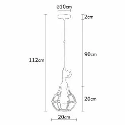 Vente flash đ„ HOMEMANIA Lampe Ă Suspension Pensare - Noir, Argent - 20 x 20 x 112 cm đŻ 7 Vente flash đ„ HOMEMANIA Lampe Ă Suspension Pensare - Noir, Argent - 20 x 20 x 112 cm đŻ -Optonica Soldes 8681847142072 4