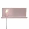 Promo 💯 HOMEMANIA Lampe Murale Shelfie2 - Rose - 40 x 14 x 17 cm ❤️