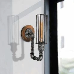 Meilleure affaire ⭐ HOMEMANIA Lampe Murale Douby II - Noir, Argent - 12 x 21 x 32 cm 😍 -Optonica Soldes 8681847167648 2