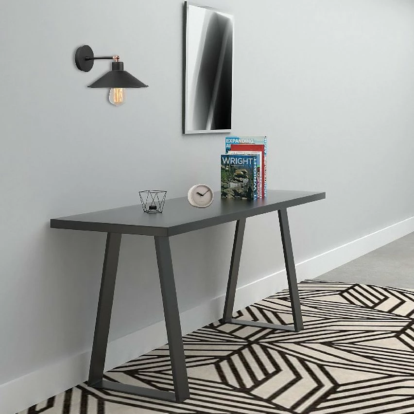 Le moins cher 🌟 HOMEMANIA Lampe Murale Hat2 - Noir - 24 x 25 x 20 cm 👏 4 Le moins cher 🌟 HOMEMANIA Lampe Murale Hat2 - Noir - 24 x 25 x 20 cm 👏 – Image 4