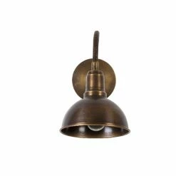 Meilleur prix 🔥 HOMEMANIA Lampe Murale Joker - Cuivre - 16 x 44 x 16 cm 💯