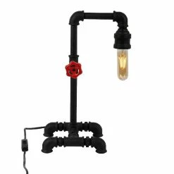 Grosses soldes ✨ HOMEMANIA Lampe de Bureau Metal - Noir - 19 x 26 x 39 cm 🤩