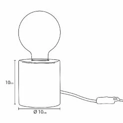 Promo đ HOMEMANIA Lampe de Bureau Shape Base - ChĂȘne - 10 x 10 x 14 cm â 7 Promo đ HOMEMANIA Lampe de Bureau Shape Base - ChĂȘne - 10 x 10 x 14 cm â -Optonica Soldes 8681847178576 4