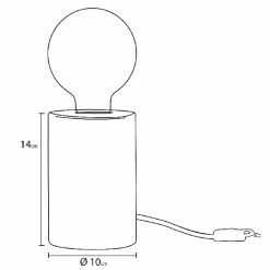 De gros đ HOMEMANIA Lampe de Bureau Shape Base - ChĂȘne - 10 x 10 x 18 cm đ 7 De gros đ HOMEMANIA Lampe de Bureau Shape Base - ChĂȘne - 10 x 10 x 18 cm đ -Optonica Soldes 8681847178583 4