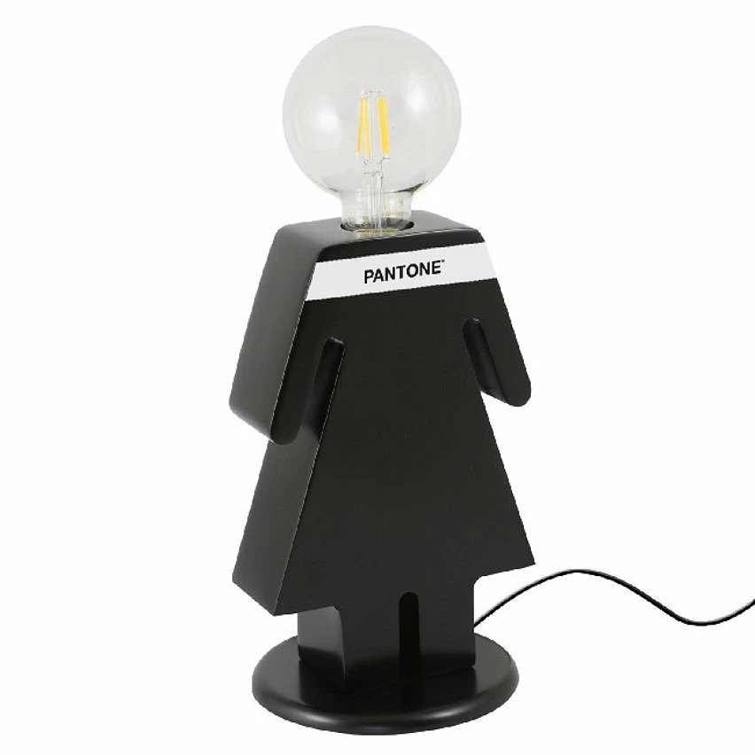 Nouveau 🌟 HOMEMANIA Lampe de table Eva - Noir, blanc - 15 x 16 x 26 cm 😍 1 Nouveau 🌟 HOMEMANIA Lampe de table Eva - Noir, blanc - 15 x 16 x 26 cm 😍