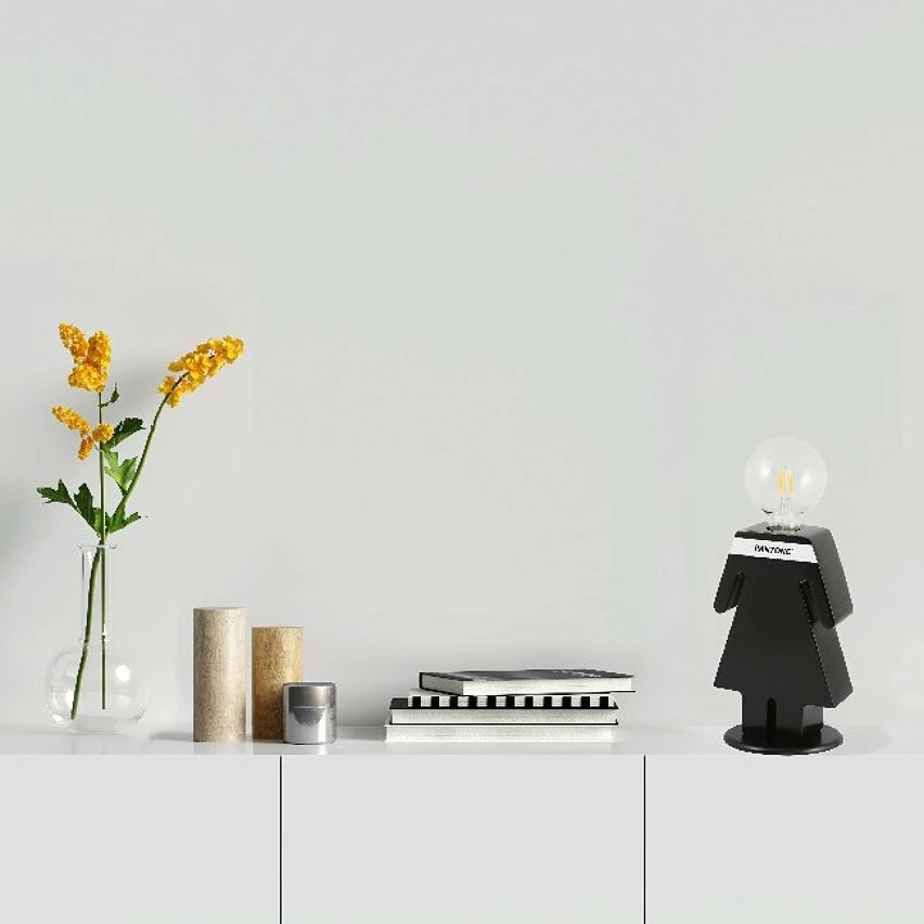 Nouveau 🌟 HOMEMANIA Lampe de table Eva - Noir, blanc - 15 x 16 x 26 cm 😍 4 Nouveau 🌟 HOMEMANIA Lampe de table Eva - Noir, blanc - 15 x 16 x 26 cm 😍 – Image 4