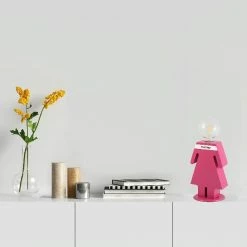 Sortie ❤️ HOMEMANIA Lampe de table Eva - Rose, blanc, noir - 15 x 16 x 26 cm ✔️ 7 Sortie ❤️ HOMEMANIA Lampe de table Eva - Rose, blanc, noir - 15 x 16 x 26 cm ✔️ -Optonica Soldes 8681847183426 4