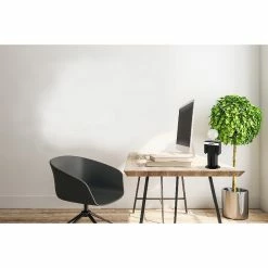 De gros 🌟 HOMEMANIA Lampe de table Adam - Noir, blanc - 15 x 15 x 26 cm 🔔 -Optonica Soldes 8681847183457 3