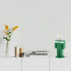 Meilleure affaire 🎉 HOMEMANIA Lampe de table Adam - Vert, blanc, noir - 15 x 15 x 26 cm 🌟 7 Meilleure affaire 🎉 HOMEMANIA Lampe de table Adam - Vert, blanc, noir - 15 x 15 x 26 cm 🌟 -Optonica Soldes 8681847183549 4