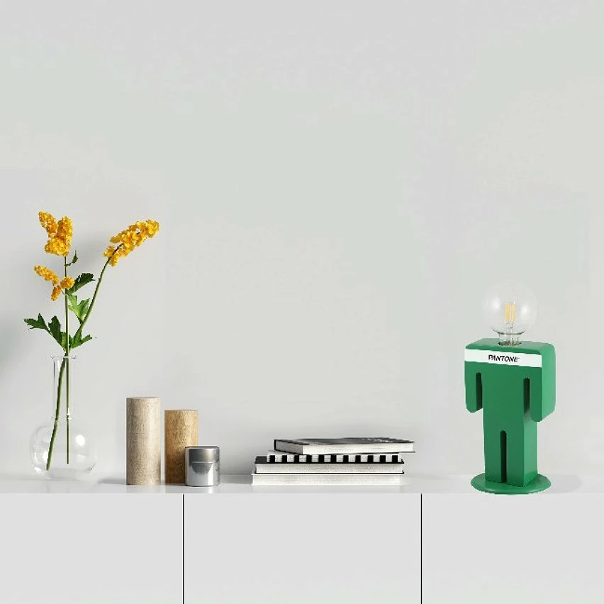 Meilleure affaire 🎉 HOMEMANIA Lampe de table Adam - Vert, blanc, noir - 15 x 15 x 26 cm 🌟 4 Meilleure affaire 🎉 HOMEMANIA Lampe de table Adam - Vert, blanc, noir - 15 x 15 x 26 cm 🌟 – Image 4