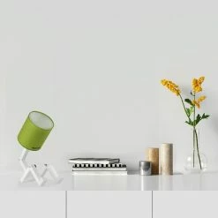 Promo đ HOMEMANIA Lampe de table Wally - Vert, blanc, noir - 15 x 40 x 45 cm â 7 Promo đ HOMEMANIA Lampe de table Wally - Vert, blanc, noir - 15 x 40 x 45 cm â -Optonica Soldes 8681847183891 4