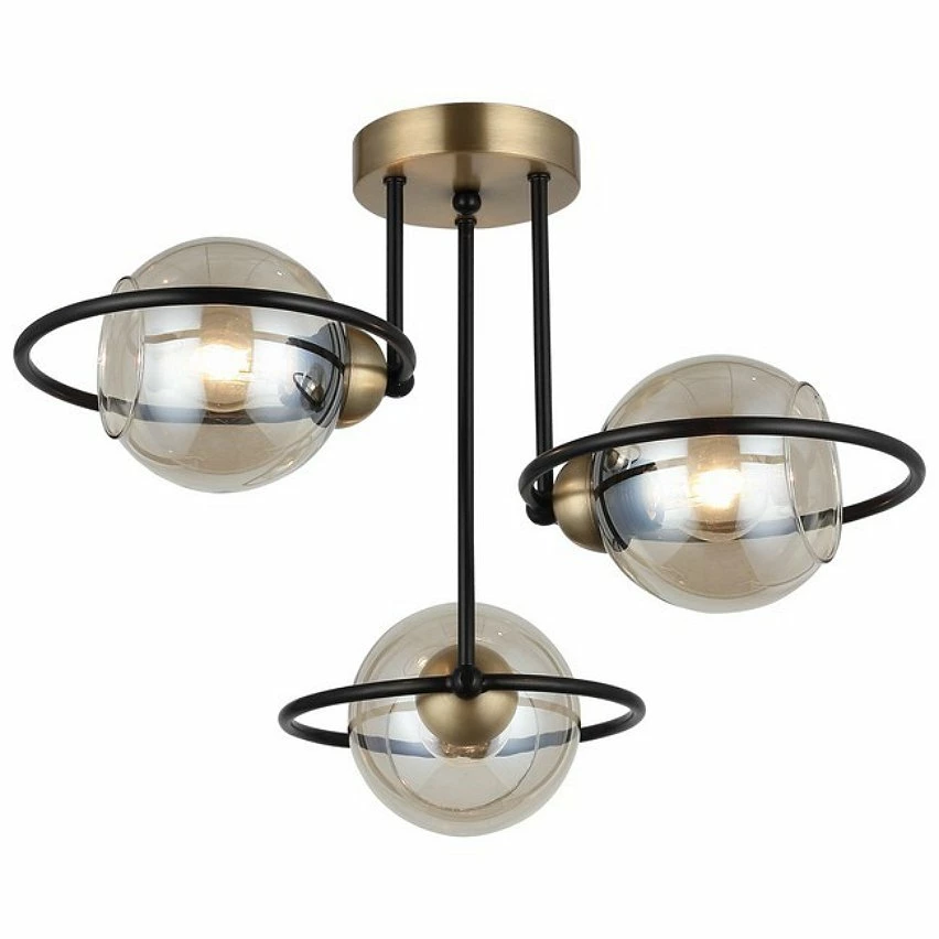 Offres ❤️ HOMEMANIA Lampe à Suspension Ringo - Or, noir - 44 x 44 x 34 cm 😀 1 Offres ❤️ HOMEMANIA Lampe à Suspension Ringo - Or, noir - 44 x 44 x 34 cm 😀