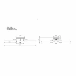 Nouveau ✔️ HOMEMANIA Lampe de Plafond Era - Or, Noir, Bois - 70 x 66 x 12 cm ⌛ -Optonica Soldes 8699508164622 3