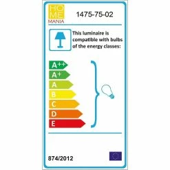 Acheter 🧨 HOMEMANIA Lampe à Suspension Tado - Or, Brun - 33,5 x 37 x 110 cm 🥰 7 Acheter 🧨 HOMEMANIA Lampe à Suspension Tado - Or, Brun - 33,5 x 37 x 110 cm 🥰 -Optonica Soldes 8699508172399 4