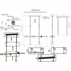 Budget đ„° HOMEMANIA Lampe Ă Suspension Rena - Or, noir - 16 x 68 x 112 cm â€ïž 6 Budget đ„° HOMEMANIA Lampe Ă Suspension Rena - Or, noir - 16 x 68 x 112 cm â€ïž -Optonica Soldes 8699508177974 3