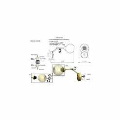 Les meilleures critiques de 🤩 HOMEMANIA Lampe murale Pore - Or - 13 x 26 x 22 cm 🧨 -Optonica Soldes 8699508180240 3